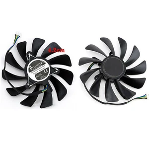 XY-D10015SH Grafikkarten-Lüfter für MSI GTX1660Ti RTX 2060 2070 AERO ITXOC 95mm - Afbeelding 1 van 5