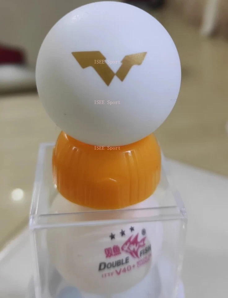 Мяч для настольного тенниса Sponsor Double Fish 2024 Beijing WTT ITTF золотой мяч 1 шт. - Изображение 1 из 1