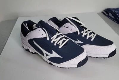 New  without Box Blue Mizuno Metal Cleats Shoes- 9 CIC0918 - Image 1 of 4