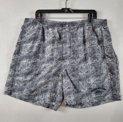 Bañador Tommy Bahama Serie Relax Estampado con Derechos de Autor Forrado Hombres XL Cordón Foto 1 de 4