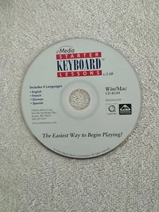 eMedia Starter Keyboard Lessons PC Software - 2014 eMedia - Picture 1 of 1
