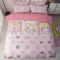 Anime Sailor moon Tsukino Usagi Coral Fleece Throw Blanket Bed Sheet 150*120CM Anime Sailor moon Tsukino Usagi Coral Fleece Throw Blanket Bed Sheet 150*120CM