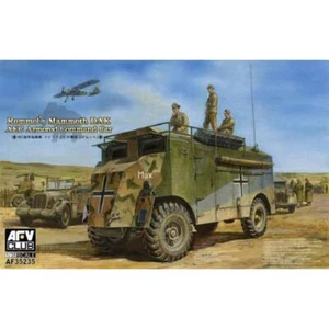 Modellino Camion Rommel's Mammoth Dak Aec Armored Command Car AFV CLUB - Foto 1 di 1