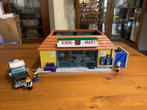 lego simpsons kwik e mart ebay