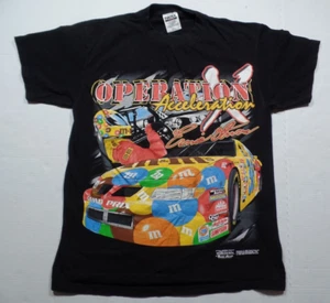 99 CAMISA GRÁFICA DE 2 CARAS NASCAR WINSTON M&M OPERACIÓN ACELERACIÓN ERNIE IRVAN, L - Imagen 1 de 11