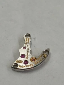 Rolex 1400 18 Jewels Watch Movement Train Wheel Bridge #2912 - Picture 1 of 3