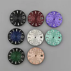 29MM Watch Dial Single Calendar Mechanical Dial Replace for NH35 NH36 Movement - Picture 1 of 35