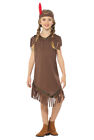 Kids Native Indian Girl Costume American Wild Western Book Day Fancy Dress UK