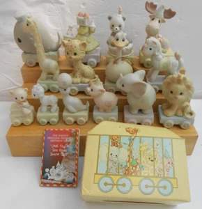 Precious Moments 14-teiliges Geburtstagszug Set 1 bis 13 & Baby Enesco - Bild 1 von 7