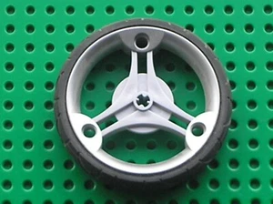 LEGO Wheel 70 x 14 mm Black Tire 70 x 14 mm 32057 / 32076  32057c01 Set 8430 - Picture 1 of 1