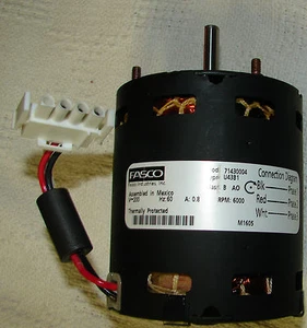 FASCO MODEL 71430004 TYPE U43B1 6000 RPM 200Vac - Picture 1 of 2