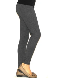 Children's Girl's Leggings Long Opaque Laundry from Cotton Trousers - Picture 1 of 27