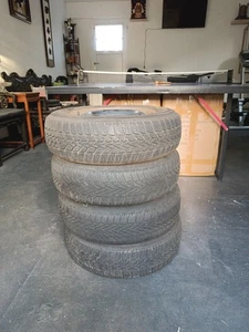 4x Winterräder 165/70R14 2x Dunlop 2x Falken für Skoda Citigo VW Up etc. - Bild 1 von 7