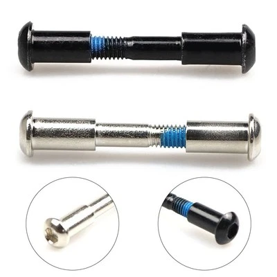 Kit viti scooter elettrico di lunga durata materiale resistente nero/argento 1 p - Immagine 1 di 4