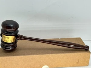 Vintage Holz Nussbaum Hammer 10,5". Gravur American Legion 1956 OVP - Bild 1 von 9