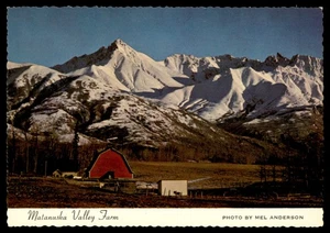 Postcard Matanuska Valley Farm Scene, AK - Picture 1 of 2