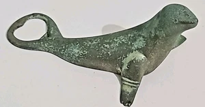 Vintage Metall Messing? Entzückender Verschluss Flaschenöffner - App 5" L - Bild 1 von 7