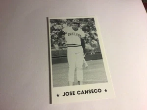 Rob Broder Action Superstars 1987 - 3”x5” - José Canseco - como nuevo - Imagen 1 de 3