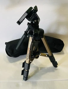 Camlink TP-330 Black Gray Portable 3 Way Panhead Photo & Video Tabletop Tripod - Picture 1 of 4