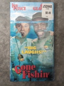 VHS 1997 Gone Fishin' Fishing Joe Pesci Danny Glover Retro 90s Movie New Sealed - Imagen 1 de 6