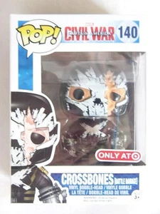 Pop Vinyl Crossbones 140 Avengers Civil War Funko in Protector Case - Picture 1 of 5