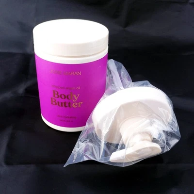 Josie Maran Body Butter 20 oz VANILLA BEAN w/ Pump Whipped Argan Ultra Hydrating - Image 1 of 4