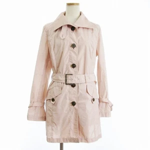 HANAE MORI PRIMATTIVO SPORT SPRING COAT TRENCH PINK 40 Used a535cfdfa64cd47e4b19 - Picture 1 of 7