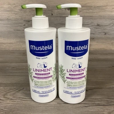 Mustela Cambio de Pañal Limpiador Natural Bebé Linimento Aceite de Oliva Virgen Extra Foto 1 de 4