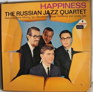 The Russian Jazz Quartet - Happiness - IMPULSE! AS-80 M/M- STEREO - Picture 1 of 7