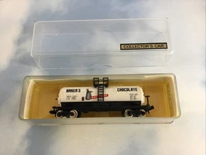 Model Power 3756 N scale Baker's Chocolate Tank Car GATX31057 Collector's car - Picture 1 of 10