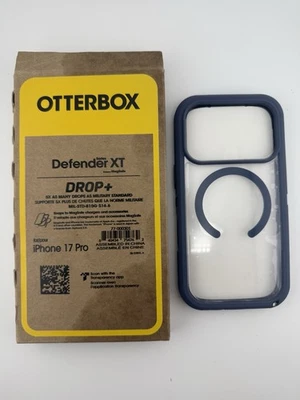 OtterBox Defender Series Pro XT MagSafe Case for iPhone 17 Pro - Baby Blue Clear - Image 1 of 2