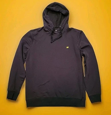 Sudadera con Capucha Jack Nicklaus Para Hombre Talla Mediana Logo Oso Dorado Bordado Negra Foto 1 de 4