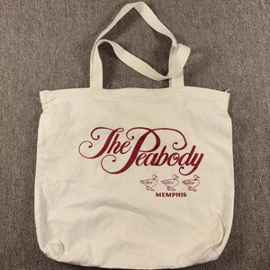 Bolso de Mano Vintage Peabody Hotel Lona Memphis Ducks - Imagen 1 de 3