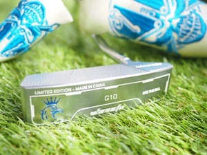 Wosofe G10 Bite the Ball Putter California Golf Rainbow Head Used - Picture 1 of 8