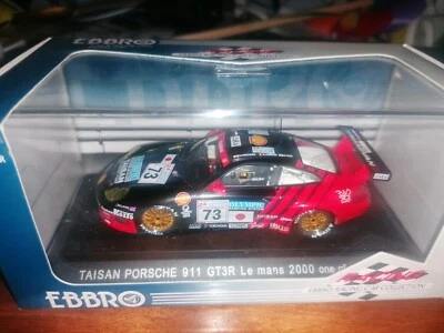Ebbro 1/43 Porsche 911 GT3R #73 Le Mans 2000 182 - Immagine 1 di 2