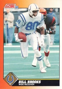 Bill Brooks 1991 Score #426 Indianapolis Colts - Picture 1 of 2