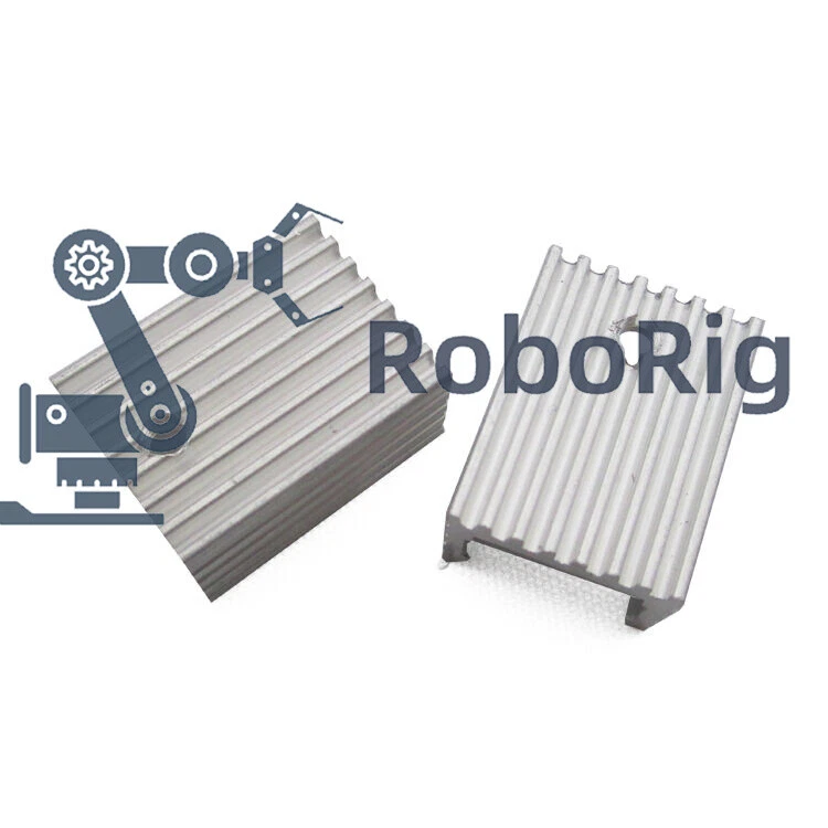 20PCS Nuovo Dissipatore di Calore 21x15x10mm Alluminio Dissipatore TO-220 Transistor Fai da Te NUOVO - Immagine 1 di 1