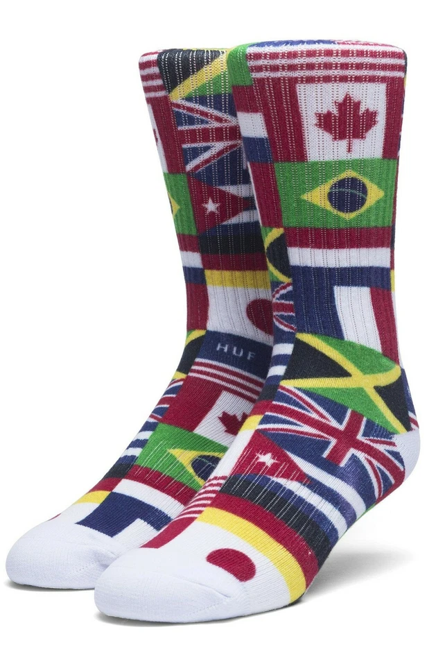 Calcetines HUF Stadium Naciones Unidas Crew Foto 1 de 2