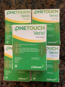 100 OneTouch Verio Test Strips Retail Exp 07/30/2024 Sale 19.99 - Picture 1 of 2