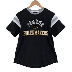 Purdue Boilermakers Shirt Top Womens Small Black Knights Apparel NCAA Basketball - Picture 1 of 15