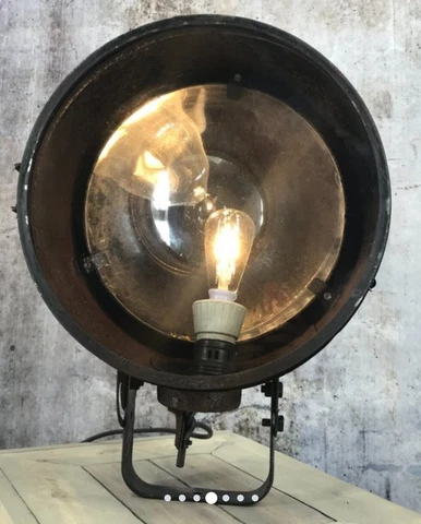 Antique Industrial Floodlight  (A piece of history) Cover