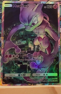 Mewtwo Promo - Pokemon Pocket FANMADE Full Alt Art Illustration HOLO - Picture 1 of 2