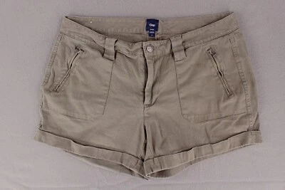 Pantalones Cortos Carga GAP Para Mujer Talla 10 Ajuste Atlético Exterior Senderismo Bolsillos con Cremallera Gris’s Foto 1 de 4