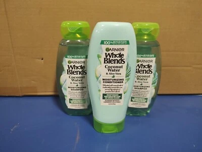 Garnier  Coconut Water Aloe Vera 2ea Moisturizing Shampoo & 1ea Conditioner - Image 1 of 4