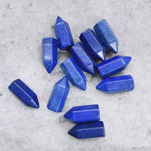Torre de piedras preciosas de reiki de lazurita natural 10 piezas cristal cuarzo decoración curativa - Imagen 1 de 7