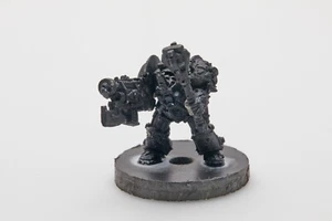 Vintage Warhammer 40k Chaos Space Marine Terminators 1989 Metal Assembled - Bild 1 von 10