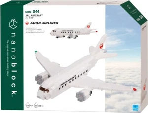 Kawada Nanoblock NBM_044 JAL Aircraft Japan Airlines 580pcs From Japan - Picture 1 of 7