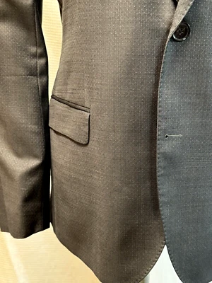 Abrigo deportivo Chaqueta Blazer HUGO BOSS Hombre GRIS PUNTO Lana 44R* Foto 1 de 4