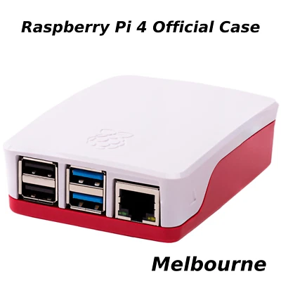 Official Raspberry Pi 4 Case Raspberry/White - image 1 of 4