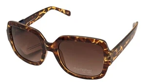 Occhiali da sole donna Lucky Brand plastica tartaruga quadrati morbidi, lenti sfumate D2008 - Foto 1 di 12